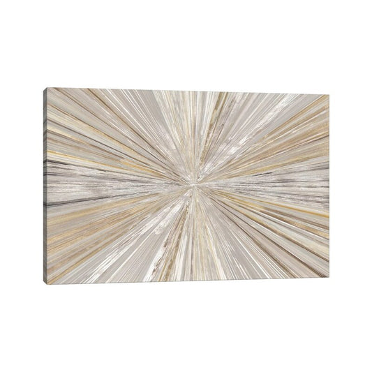 Elegant Abstract Oil Painting with Radiant Light and Texture