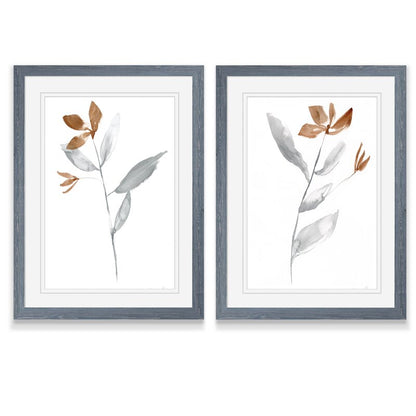 Elegant Floral Duo Oil Painting Set