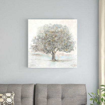 Serene Tree Oil Painting for Modern Home Décor