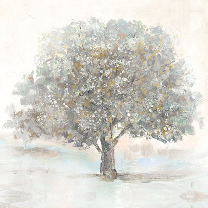 Serene Tree Oil Painting for Modern Home Décor