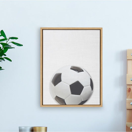 Soccer Ball Art Print - Modern Sports Decor for Home or Office