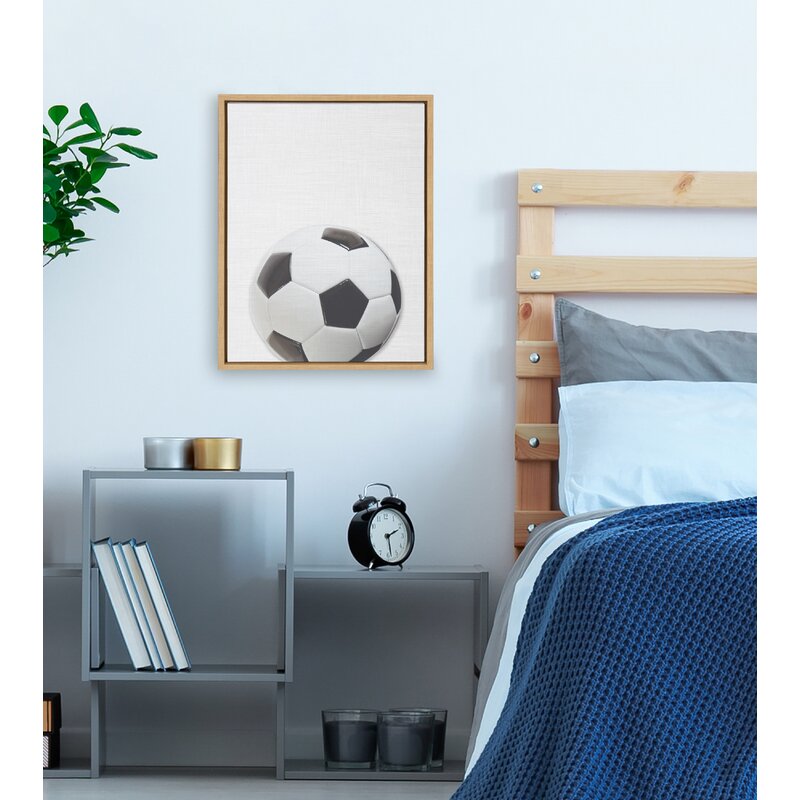 Soccer Ball Art Print - Modern Sports Decor for Home or Office