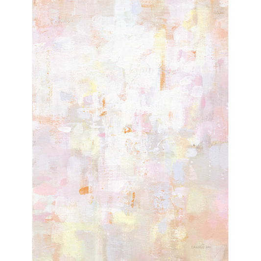 Dreamy Pastel Abstract Oil Painting for Elegant Home Decor