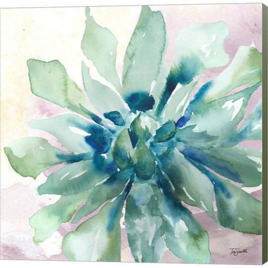 Beautiful Succulent Abstract Oil Painting for Modern Home Decor