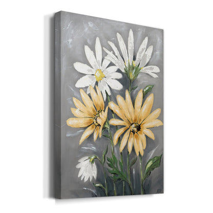 Bright Summer Daisies - Vibrant Floral Oil Painting for Home Decor