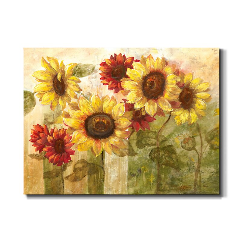 Vibrant Sunflowers Oil Painting for Brightening Any Space