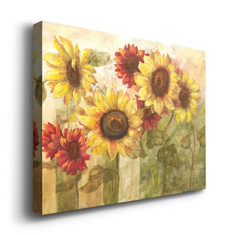 Vibrant Sunflowers Oil Painting for Brightening Any Space