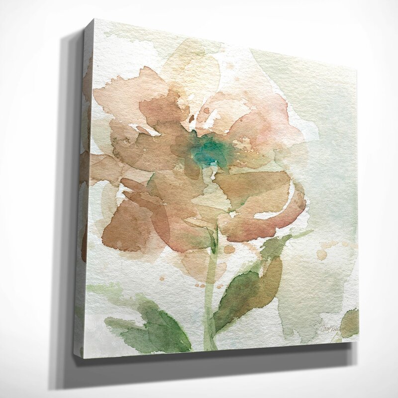 Serene Floral Oil Painting for Brightening Your Home Decor