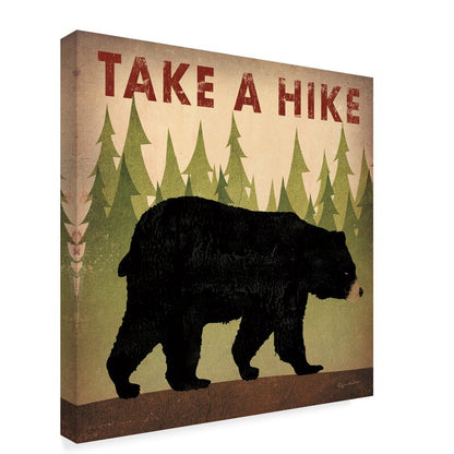 Nature-Inspired Black Bear Oil Painting for Outdoor Enthusiasts and Wildlife Lovers