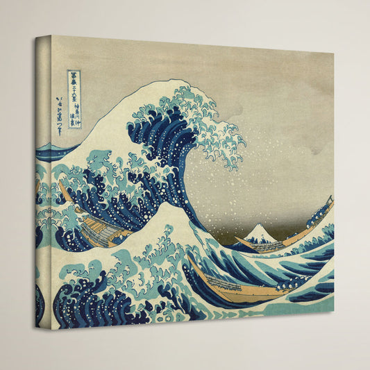 Majestic Wave Art - Hokusai's Great Wave of Kanagawa Oil Painting Masterpiece