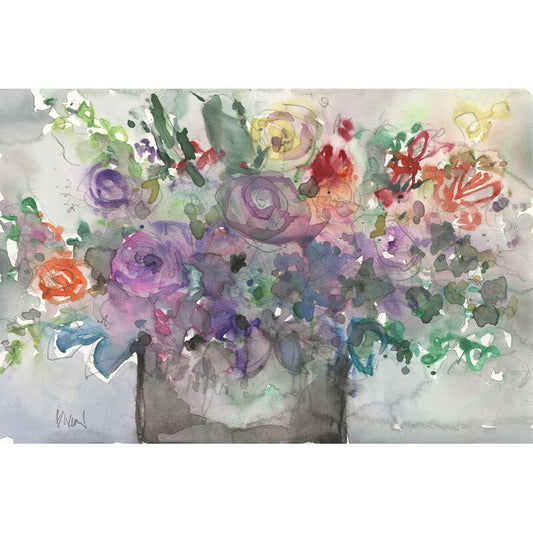 Beautiful Floral Abstract Oil Painting for Home D√©cor