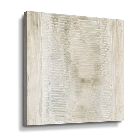 Contemporary Abstract Oil Painting with Toned Textures for Modern Decor