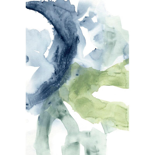 Abstract Watercolor Flow Painting