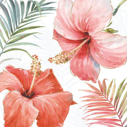 Tropical Floral Harmony Oil Painting