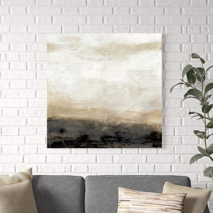 Serene Abstract Landscape Oil Painting