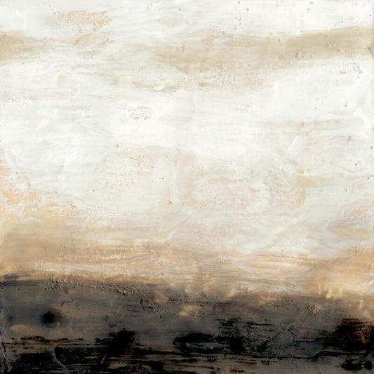 Serene Abstract Landscape Oil Painting
