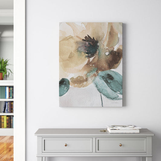 Beautiful Watercolor Poppy Flower Art Print
