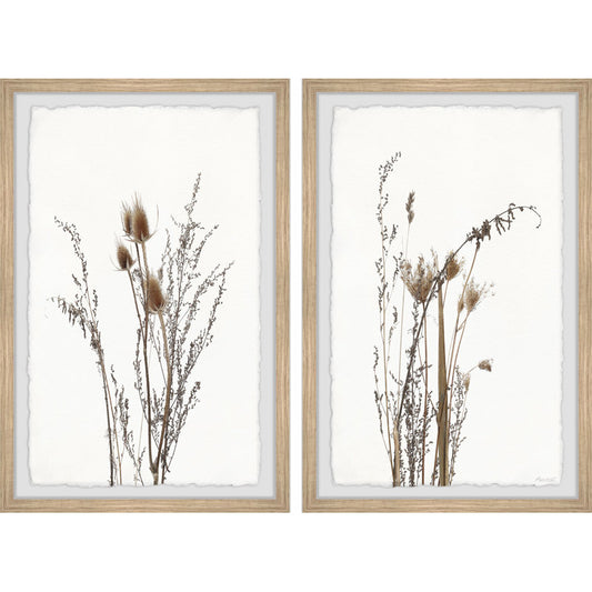 Elegant Wildflower Oil Painting Set for Autumn Home Decor