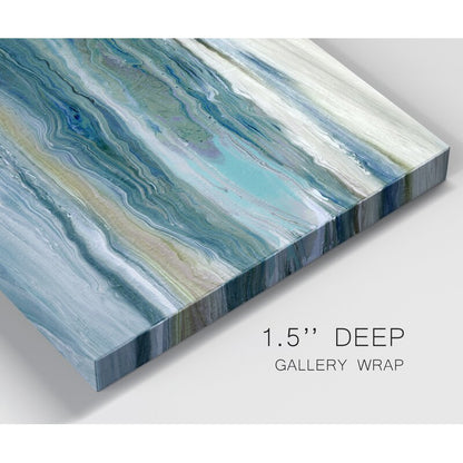 Serene Ocean Waves Oil Painting for Tranquil Home Decor