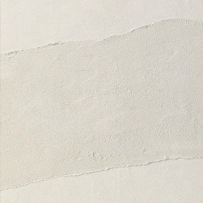 Minimalist White Canvas Oil Painting for Modern Home Decor