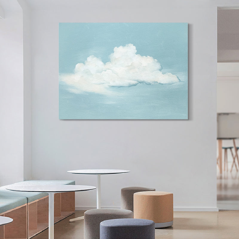 Cloud Sky Simple Elegant Accent Oil Painting 282PW