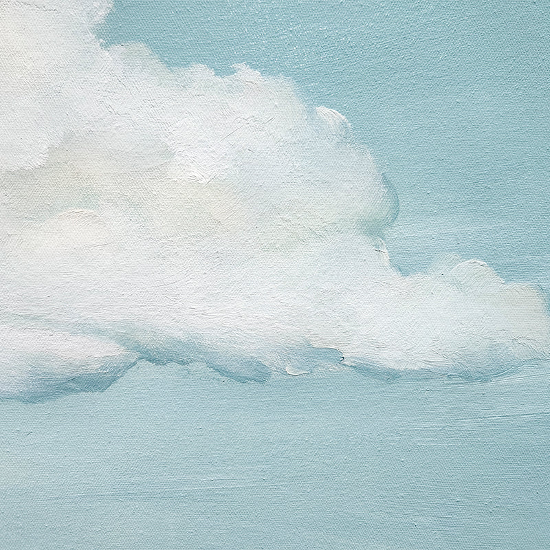 Cloud Sky Simple Elegant Accent Oil Painting 282PW