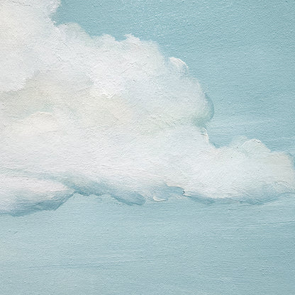 Cloud Sky Simple Elegant Accent Oil Painting 282PW