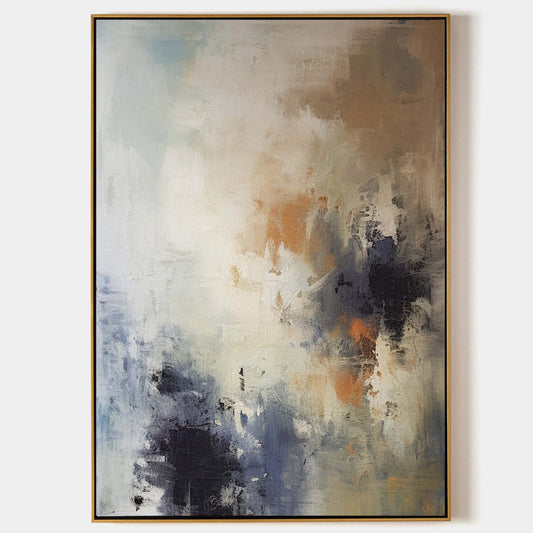 Contemporary Abstract Oil Painting for Modern Home Decor and Artistic Expression