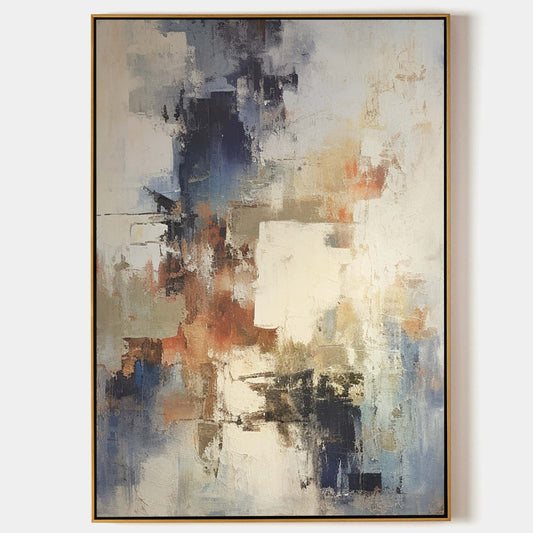 Contemporary Abstract Oil Painting for Modern Home Décor and Art Collection