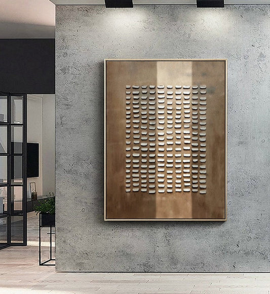 Contemporary Bronze Abstract Art for Modern Home Decor