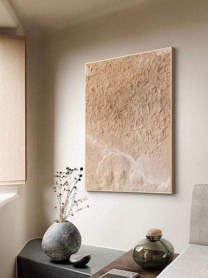 Elegant Minimalist Abstract Oil Painting for Modern Home Decor