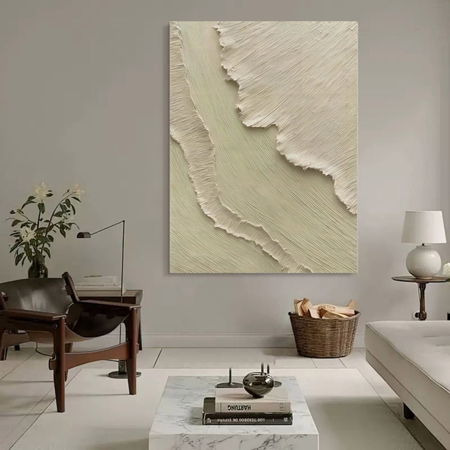 Textured Contemporary Oil Painting for Modern Home D√©cor