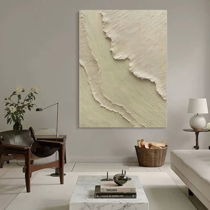 Textured Contemporary Oil Painting for Modern Home D√©cor