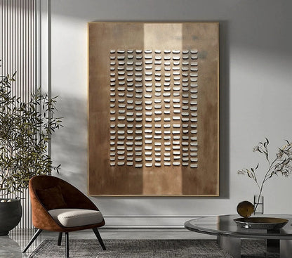 Contemporary Bronze Abstract Art for Modern Home Decor