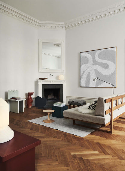 Elegant Minimalist Line Art Oil Painting for Modern Home Decor