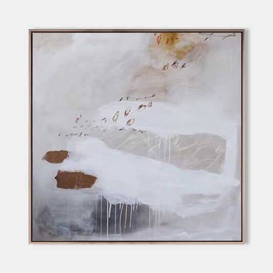 Contemporary Abstract Oil Painting for Modern Home Decor