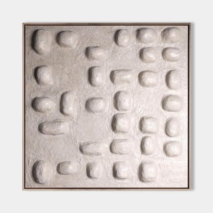 Textured Wabi-Sabi Canvas Art for Minimalist Home Decor and Modern Interiors