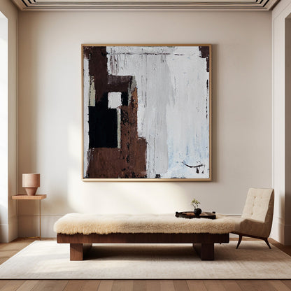Contemporary Abstract Oil Painting for Modern Home Decor