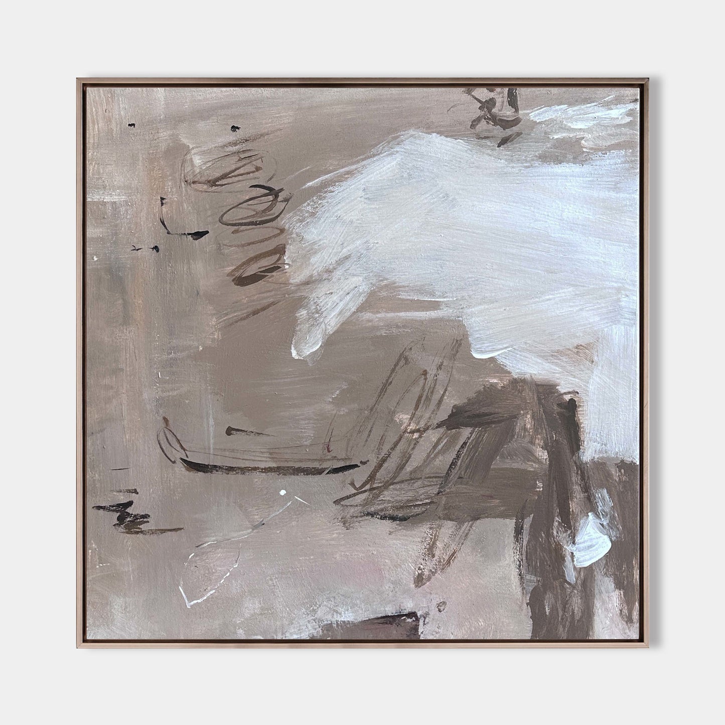 Contemporary Abstract Oil Painting for Modern Home Decor