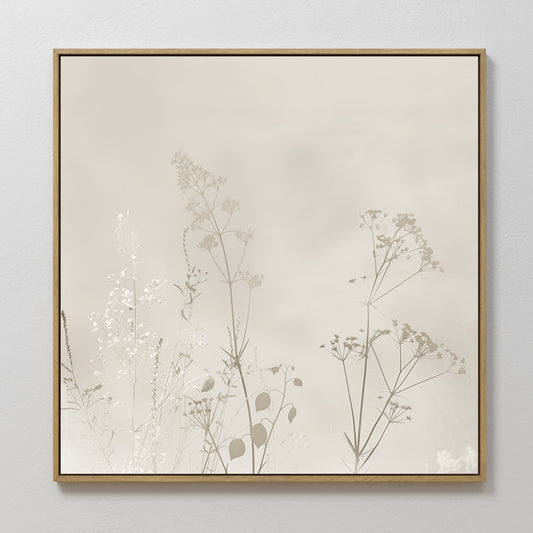 Elegant Floral Abstract Oil Painting for Modern Home Decor