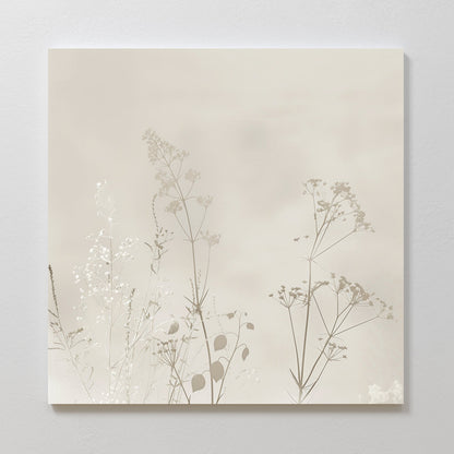 Elegant Floral Abstract Oil Painting for Modern Home Decor
