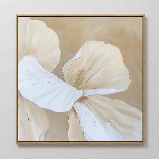 “Elegant Floral Abstract Oil Painting for Modern Home Decor”