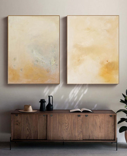 Elegant Minimalist Oil Painting for Modern Home Decor and Contemporary Art Lovers