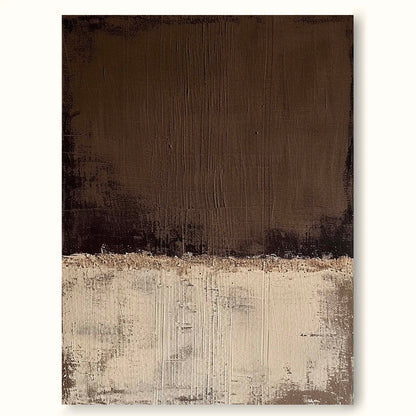 Elegant Minimalist Abstract Oil Painting for Contemporary Home Decor