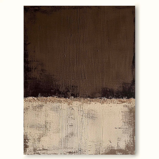 Elegant Minimalist Abstract Oil Painting for Contemporary Home Decor