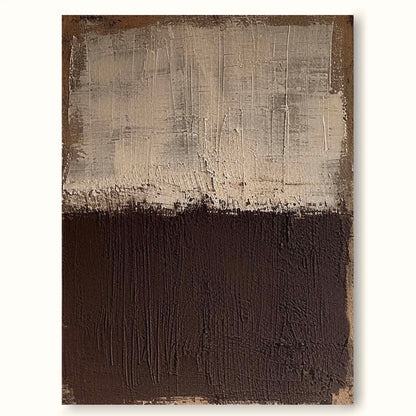 Elegant Minimalist Abstract Oil Painting for Modern Home Decor