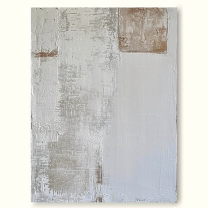 Elegant Minimalist Abstract Oil Painting for Modern Home Décor