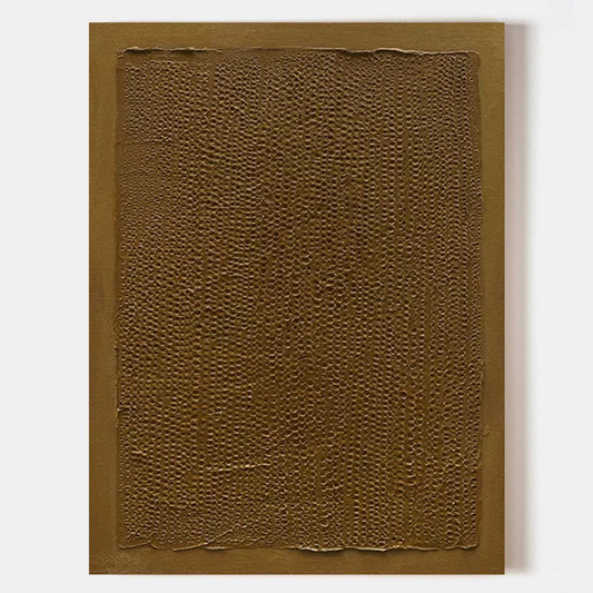Abstract Wabi-Sabi Textured Oil Painting for Elegant Home Decor