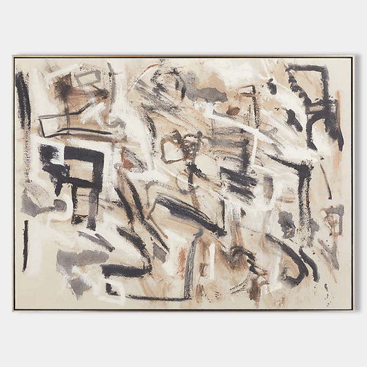 Contemporary Abstract Oil Painting for Modern Home Decor