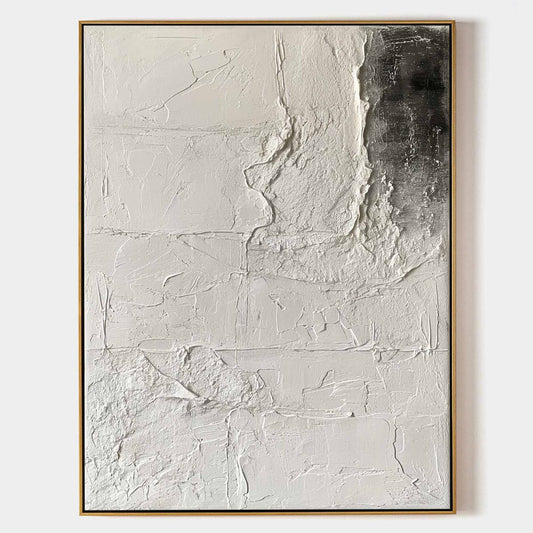 Contemporary Textured Abstract Oil Painting for Modern Art Enthusiasts